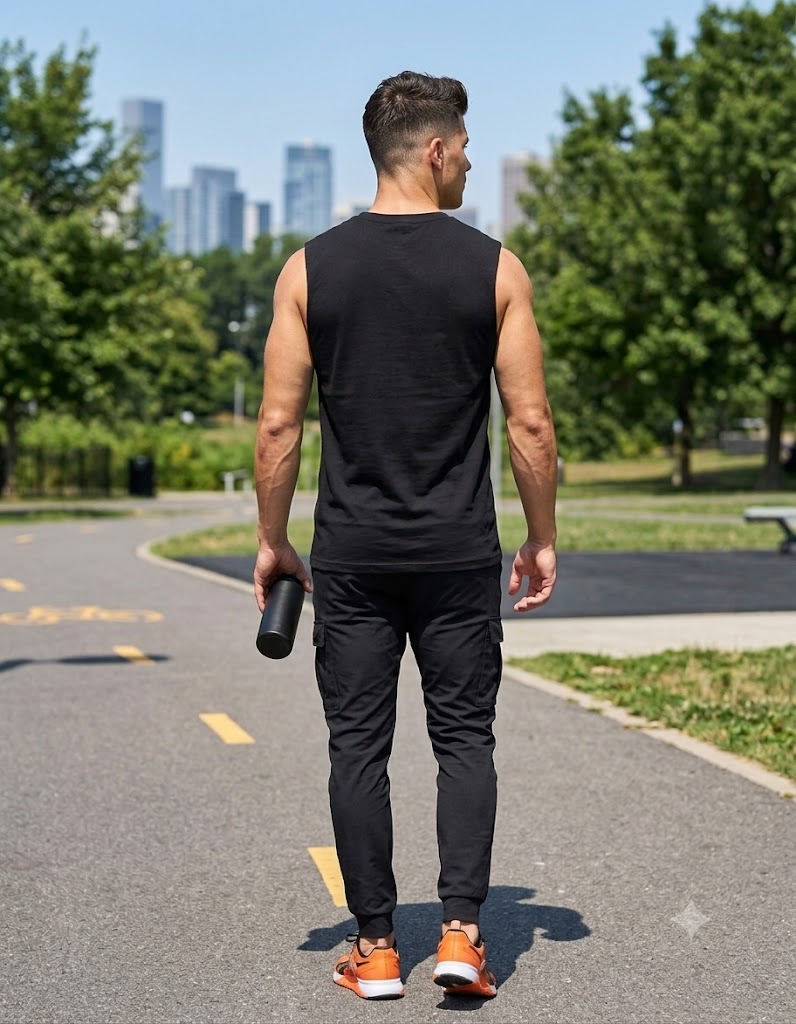 Ultimate Deadlifter Men’s Sleeveless T-Shirt - Image 2